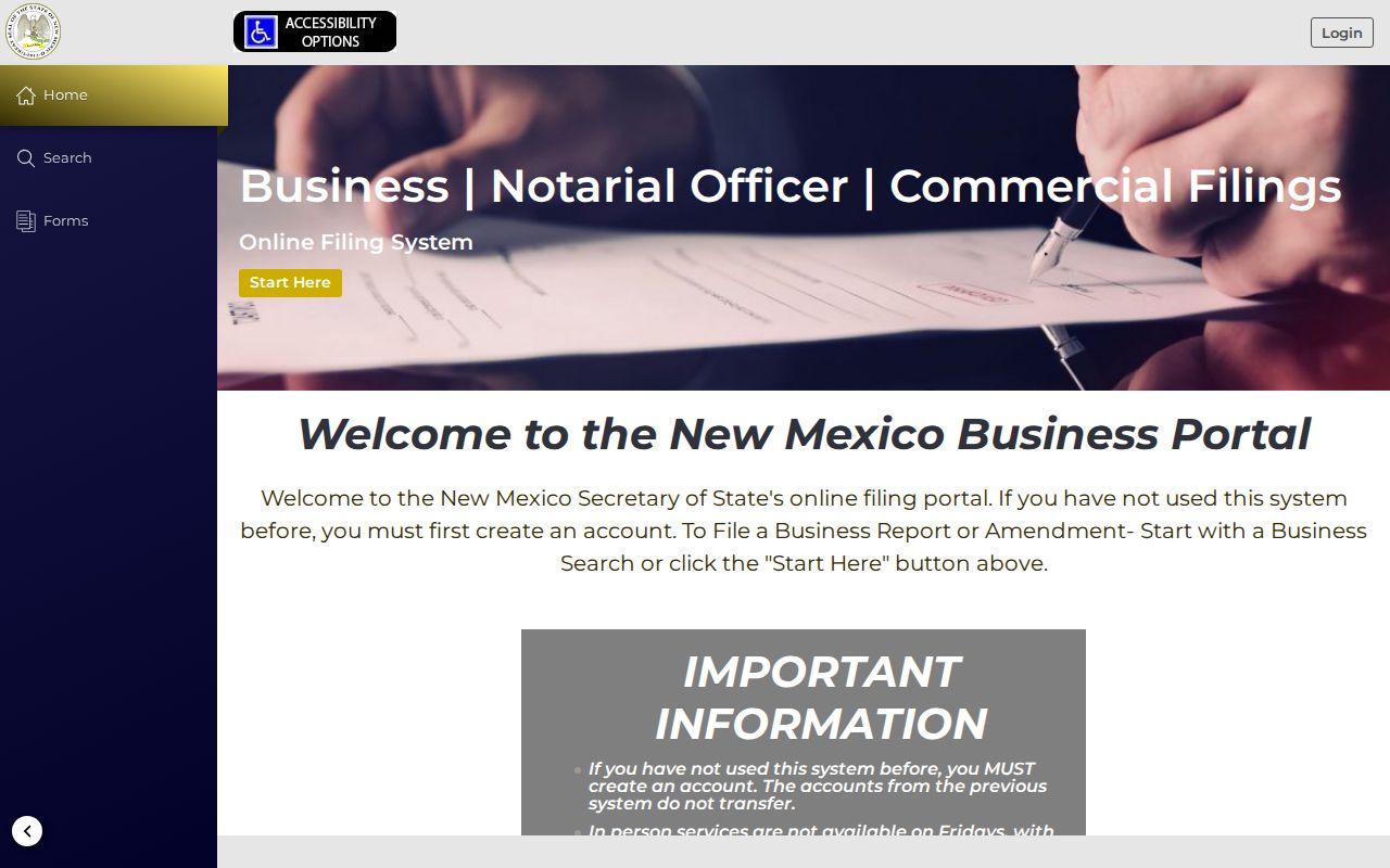 Santa Fe residents directory New Mexico business-services portal