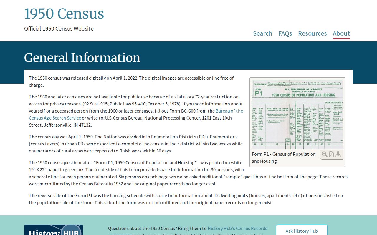 Santa Fe previous residents research with the 1950 federal census portal